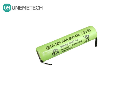 AAA 1.2V 600mAh بطاريات NiMH قابلة لإعادة الشحن AAA600 للألعاب الإلكترونية