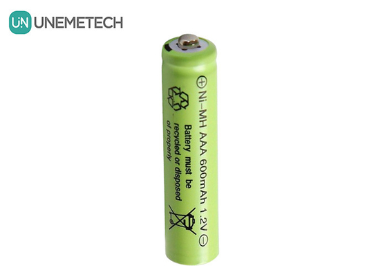 AAA 1.2V 600mAh بطاريات NiMH قابلة لإعادة الشحن AAA600 للألعاب الإلكترونية