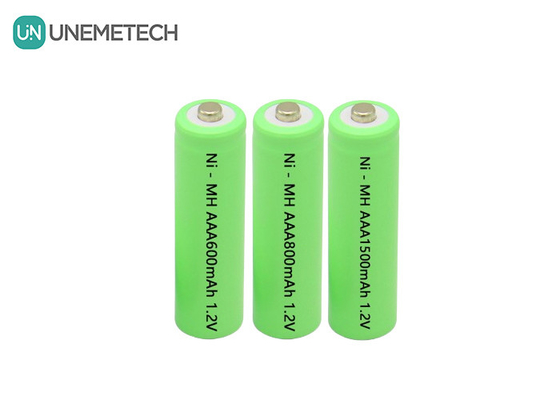 بطارية AAA800 Ni-MH قابلة لإعادة الشحن 1.2V AAA 800mAh للميكروفون والحاسبة