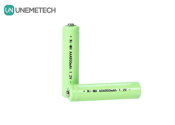 بطارية AAA800 Ni-MH قابلة لإعادة الشحن 1.2V AAA 800mAh للميكروفون والحاسبة