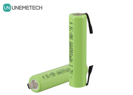 بطارية Ni-MH قابلة لإعادة الشحن AAA900 1.2V AAA 900mAh بطارية NiMH لساعة الإنذار