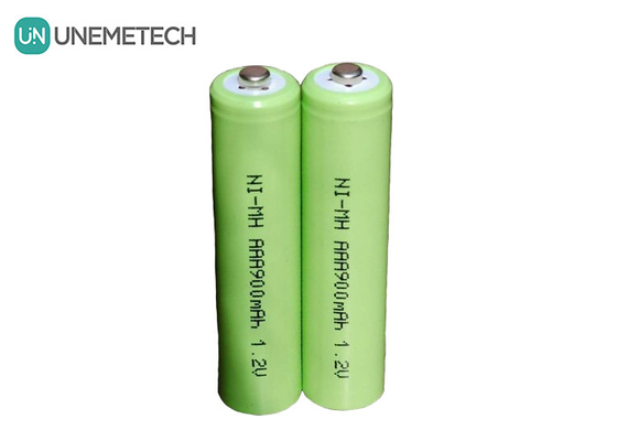 بطارية Ni-MH قابلة لإعادة الشحن AAA900 1.2V AAA 900mAh بطارية NiMH لساعة الإنذار