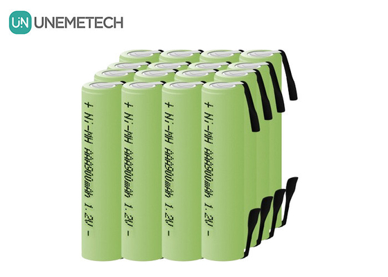 بطارية Ni-MH قابلة لإعادة الشحن AAA900 1.2V AAA 900mAh بطارية NiMH لساعة الإنذار