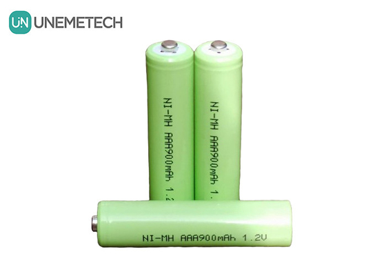 بطارية Ni-MH قابلة لإعادة الشحن AAA900 1.2V AAA 900mAh بطارية NiMH لساعة الإنذار