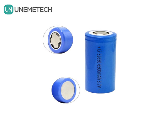 3.7 فولت 6500mAh بطارية ليثيوم أيون قابلة للإعادة الشحن 32650 بطارية ليثيوم عسكرية ذات سعة عالية