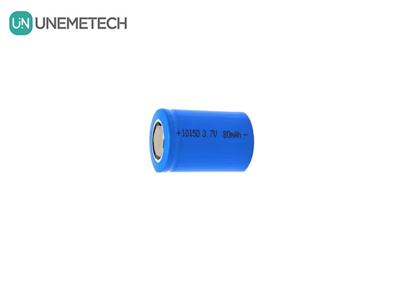 3.7 فولت 80mAh بطارية صغيرة ليتو أيونية أسطوانية قابلة لإعادة الشحن 10150 لجهاز حلاقة شعر الأنف التوربو