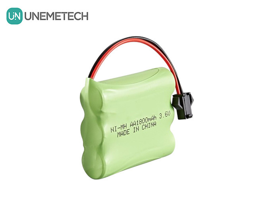 3.6 فولت بطاريات NiMH 1800mAh بطاريات AA قابلة لإعادة الشحن للسيارة لعبة التحكم عن بعد