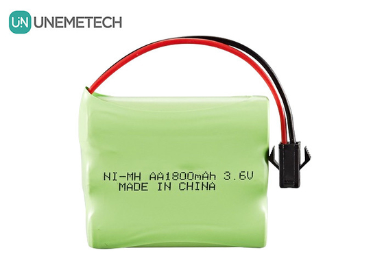 3.6 فولت بطاريات NiMH 1800mAh بطاريات AA قابلة لإعادة الشحن للسيارة لعبة التحكم عن بعد