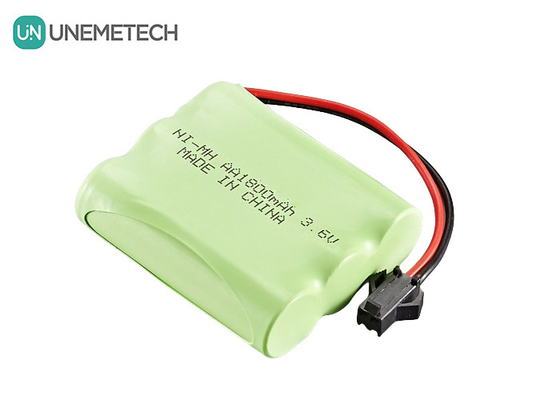 3.6 فولت بطاريات NiMH 1800mAh بطاريات AA قابلة لإعادة الشحن للسيارة لعبة التحكم عن بعد