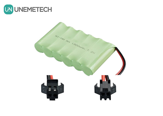 7.2V بطاريات NiMH 1800mAh بطاريات هيدريد المعدن النيكلية للسيارة التحكم عن بعد