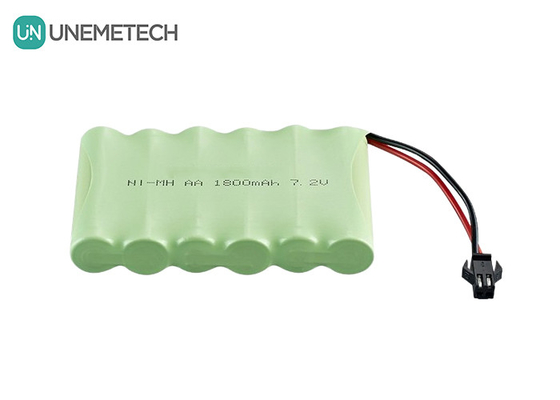 7.2V بطاريات NiMH 1800mAh بطاريات هيدريد المعدن النيكلية للسيارة التحكم عن بعد
