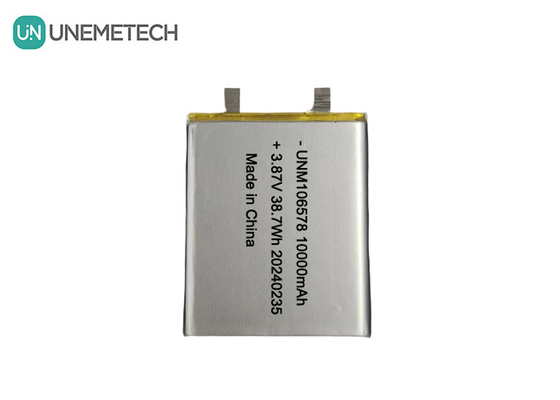 بطارية ليبو ذات سعة عالية 10000mAh 3.87V 106578 لأنظمة تخزين الطاقة