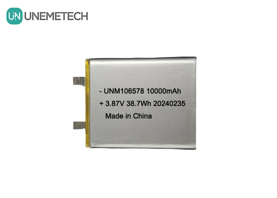 بطارية ليبو ذات سعة عالية 10000mAh 3.87V 106578 لأنظمة تخزين الطاقة