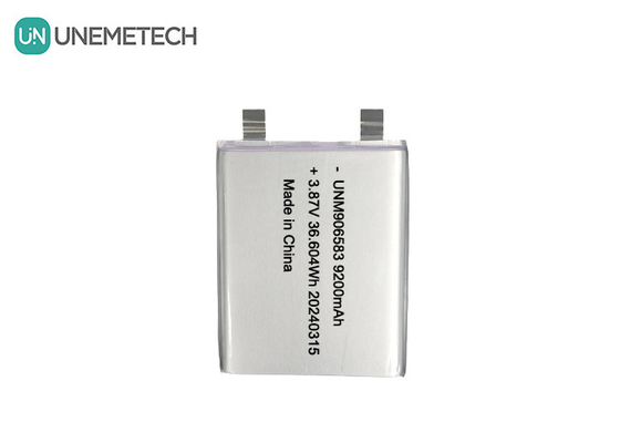 3.87 فولت 9200mAh 906583 بطارية ليثيوم أيون عالية الجهد