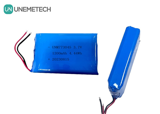 بطارية لي بوليمر 3.7 فولت 1200mAh 773045 1S بطاريات ليبو لجهاز مسح بصمات الأصابع