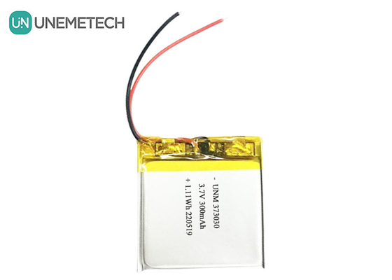 3بطارية قابلة لإعادة الشحن لـ.7 فولت 300mAh LiPo 373030 لمتحدث بلوتوث