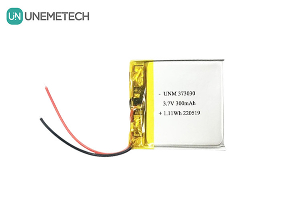 3بطارية قابلة لإعادة الشحن لـ.7 فولت 300mAh LiPo 373030 لمتحدث بلوتوث