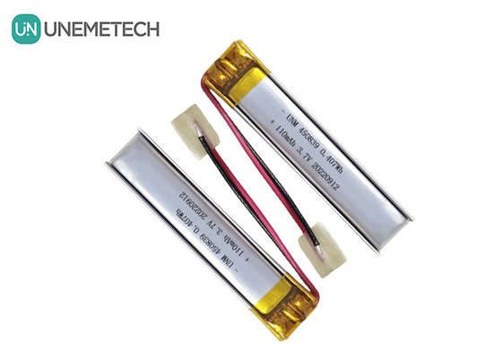 التصميم الدقيق 3.7 فولت 110mAh بطارية ليبو قابلة لإعادة الشحن بطارية الليثيوم البوليمر 450839