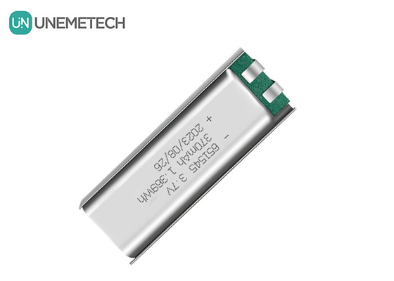3.7 فولت 370mAh 651545 بطارية الليثيوم الليثيوم أيون بوليمر قابلة للإعادة الشحن للمنتجات الرقمية