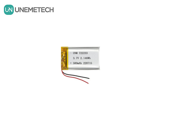 بطاريات الليثيوم البوليمر 722233 3.7 فولت 580mAh بطارية ليبو من الصين