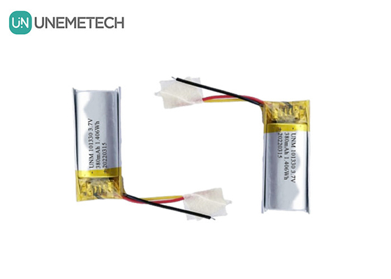 3.7 فولت 380mAh بطارية لي بوليمر قابلة لإعادة الشحن 101330 للساعات الذكية