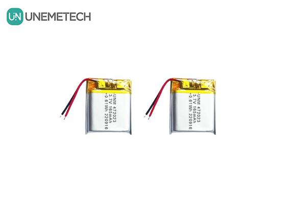 بطارية ليثيوم بوليمر قابلة لإعادة الشحن 3.7 فولت 165mAh 472023 بطارية مشغل MP3