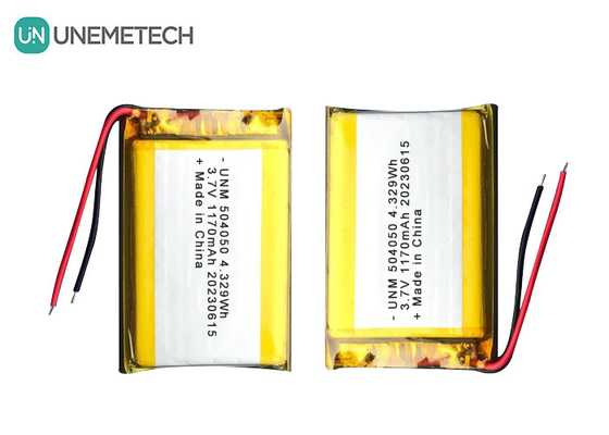 3.7V 1170mAh بطارية قابلة لإعادة الشحن لـ Lipo 504050 للأدوات الكهربائية