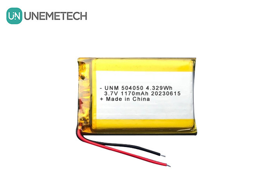 3.7V 1170mAh بطارية قابلة لإعادة الشحن لـ Lipo 504050 للأدوات الكهربائية