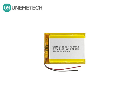 3.7 فولت 1730mAh بطارية ليثيوم أيون بوليمر كبيرة السعة 813848 لبنك الطاقة