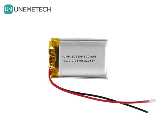3.7 فولت 800mAh بطارية لي أيون بوليمر 902536 بطارية كيس قابلة للإعادة الشحن لجهاز اللعب