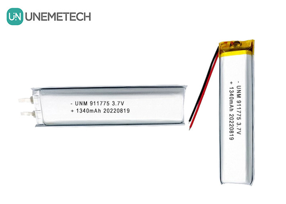 3بطاريات قابلة لإعادة الشحن لـ.7 فولت ليبو 1340mAh بطارية ليتيم بوليمر 911775 للقلم الذكي