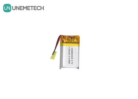 3.7 فولت 140mAh 402025 بطارية قابلة لإعادة الشحن بطارية ليبو لجهاز التدليك المدمج