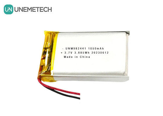 OEM ODM مخصص 3.7V 1050mAh بطارية ليثيوم أيون بوليمر 982441 للجرس الذكي