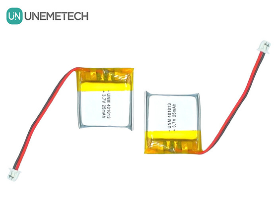 3.7 فولت 25mAh 401013 بطارية الليثيوم البوليمرية الخفيفة القابلة لإعادة الشحن للنظارات الذكية