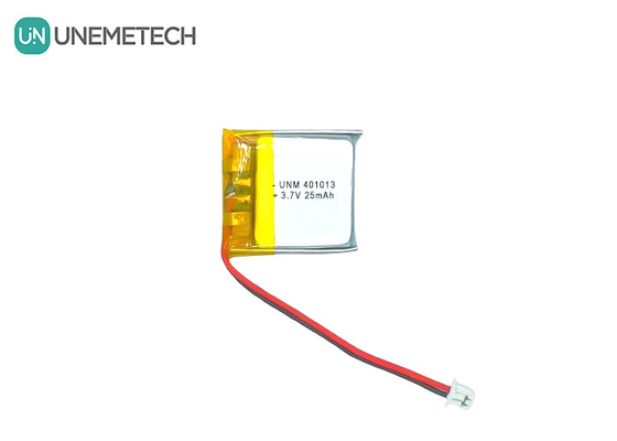 3.7 فولت 25mAh 401013 بطارية الليثيوم البوليمرية الخفيفة القابلة لإعادة الشحن للنظارات الذكية
