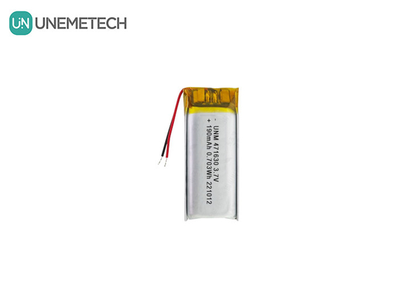 بطارية ليبو معتمدة CE 471630 3.7V 190mAh بطارية ليبو للكترونيات المحمولة