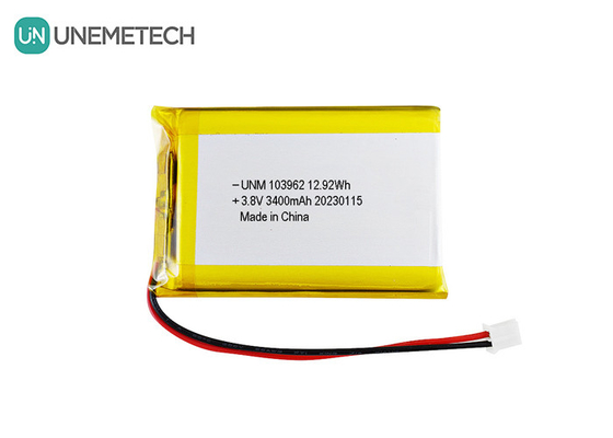 بطارية ليبو عالية الجهد 103962 3.8 فولت 3400mAh بطاريات لي إتش في للكاميرا الرقمية