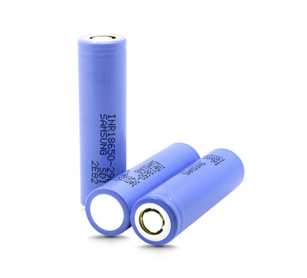 سامسونج 29E 18650 2850mAh 2.75A بطارية 3.65V خلايا ليثيوم أيونية أسطوانية INR18650-29E