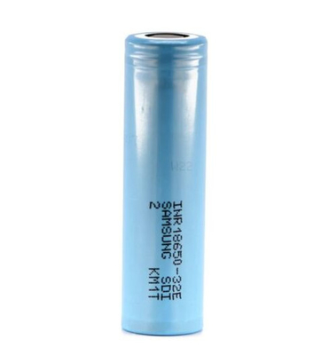 سامسونج 32E 18650 3200mAh 6.4A بطارية 3.65V خلايا ليثيوم أيون الأسطوانية INR18650-32E