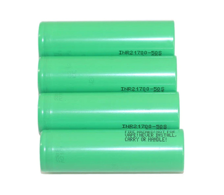 سامسونج 50S 21700 بطاريات 5000mAh 25A بطارية 3.6V بطارية ليثيوم أيون INR21700-50S