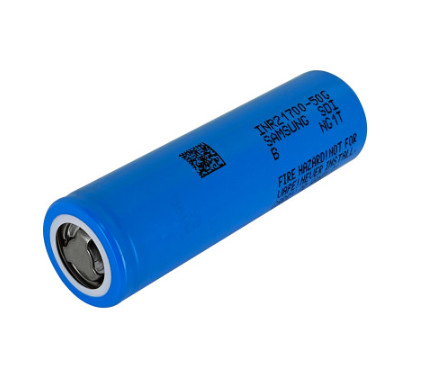 سامسونج 50G 21700 5000mAh 9.8A بطارية 3.63 فولت بطارية ليثيوم أيون INR21700-50G