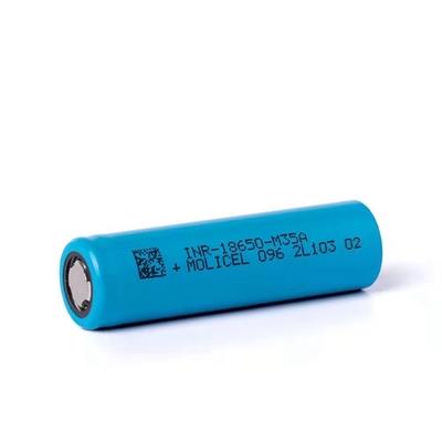 موليسيل INR-18650-M35A بطارية سطحية 18650 موليسيل M35A 18650 3500mAh بطارية 10A 3.6V