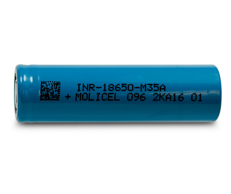 موليسيل INR-18650-M35A بطارية سطحية 18650 موليسيل M35A 18650 3500mAh بطارية 10A 3.6V
