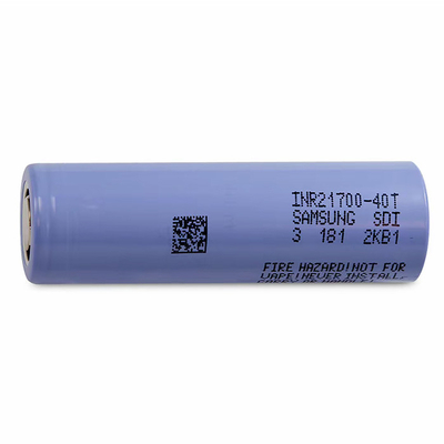 سامسونج 40T 21700 4000mAh 35A بطارية 3.6V بطارية ليثيوم أيون INR21700-40T