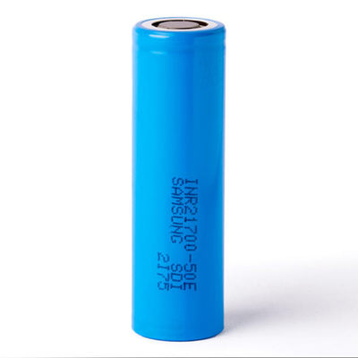سامسونج 50E 21700 5000mAh 9.8A بطارية 3.6V بطارية ليثيوم أيون INR21700-50E