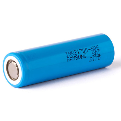 سامسونج 50E 21700 5000mAh 9.8A بطارية 3.6V بطارية ليثيوم أيون INR21700-50E