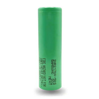 سامسونج 50S 21700 بطاريات 5000mAh 25A بطارية 3.6V بطارية ليثيوم أيون INR21700-50S