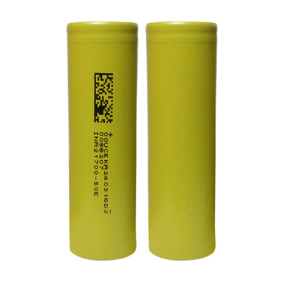 5000mAh 21700 بطارية لي تيون قابلة لإعادة الشحن INR21700-50E للأجهزة المنزلية