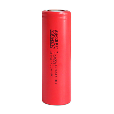 3C 4500mAh 21700 بطارية الليثيوم الأيونية الأسطوانية INR21700-45E للسيارات الكهربائية