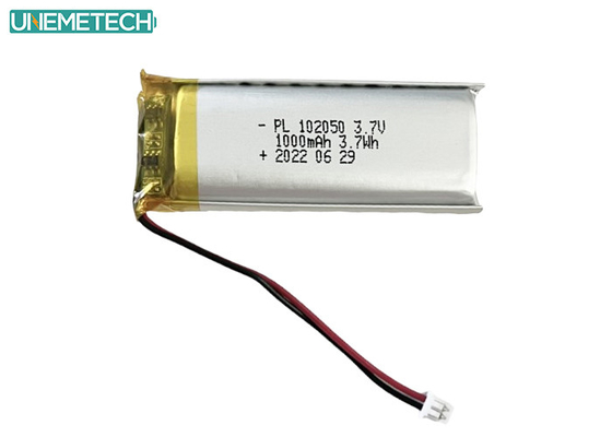 1000mAh بطارية ليبو 102050 بطارية ليثيوم أيون بوليمر لمنتجات التجميل